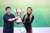 Toàn cảnh lễ khai mạc giải bóng đá học sinh THPT Hà Nội - An ninh Thủ đô 2023