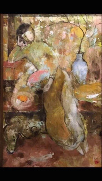 [Ảnh] Ngắm những nàng thơ trong tranh của các họa sĩ Việt