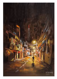 Tình người Sài Gòn trong đại dịch qua những nét vẽ 