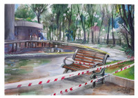 Tình người Sài Gòn trong đại dịch qua những nét vẽ 