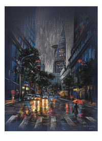 Tình người Sài Gòn trong đại dịch qua những nét vẽ 