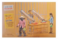 Tình người Sài Gòn trong đại dịch qua những nét vẽ 