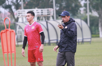 Đoàn Văn Hậu cùng CLB Công an Hà Nội 'luyện công' chờ V-League trở lại