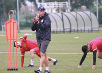 Đoàn Văn Hậu cùng CLB Công an Hà Nội 'luyện công' chờ V-League trở lại