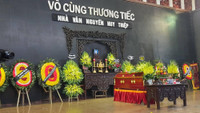 {Ảnh} Tiễn đưa nhà văn Nguyễn Huy Thiệp về với 