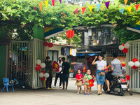 Muôn vàn cảm xúc của trẻ nhỏ trong ngày khai giảng năm học mới