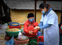 Khoảnh khắc ghi ở Hà Giang chung sống an toàn với dịch Covid-19