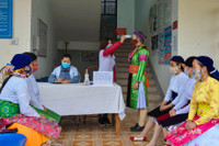 Khoảnh khắc ghi ở Hà Giang chung sống an toàn với dịch Covid-19