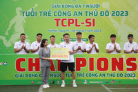 Toàn cảnh lễ trao giải bóng đá 7 người TCPL-S1