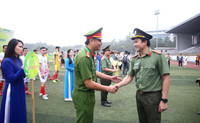 Tưng bừng ngày hội bóng đá tuổi trẻ Công an Thủ đô