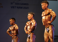 Lực sỹ Việt khoe cơ bắp cuồn cuộn, đoạt huy chương SEA Games