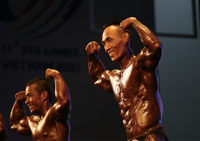 Lực sỹ Việt khoe cơ bắp cuồn cuộn, đoạt huy chương SEA Games