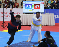 Đối thủ Thái Lan dùng chiêu trò, võ sỹ Việt Nam mất HCV trong gang tấc