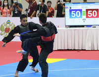 Đối thủ Thái Lan dùng chiêu trò, võ sỹ Việt Nam mất HCV trong gang tấc