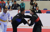 Đối thủ Thái Lan dùng chiêu trò, võ sỹ Việt Nam mất HCV trong gang tấc