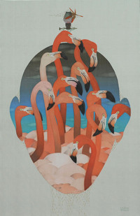 Những cô nàng trút xiêm y trên nền lụa mỏng manh