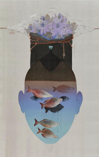 Những cô nàng trút xiêm y trên nền lụa mỏng manh