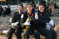 Lễ kỷ niệm 50 năm Ngày giải phóng miền Nam, thống nhất đất nước (30-4-1975/30-4-2025): Lực lượng Công an nhân dân luyện tập để chuẩn bị diễu binh