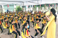 Ngày vui của trẻ em xã Đồng Tâm