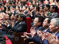 Hình ảnh lãnh đạo Đảng, Nhà nước tại phiên khai mạc Đại hội Đảng XIII