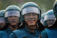 Ấn tượng hình ảnh dân quân tự vệ Thủ đô