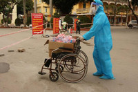 Những hình ảnh đầu tiên bên trong tâm điểm ổ dịch Covid-19 tại Chí Linh - Hải Dương