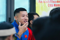 Toàn cảnh bốc thăm, chia bảng giải bóng đá học sinh THPT Hà Nội 2024