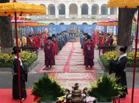 Thể nghiệm nghi lễ cung đình - lễ tiến lịch tại Hoàng thành Thăng Long 