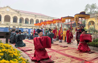 Thể nghiệm nghi lễ cung đình - lễ tiến lịch tại Hoàng thành Thăng Long 