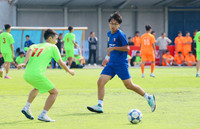 Hình ảnh loạt trận khai màn giải bóng đá học sinh THPT Hà Nội 2025