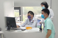 Những chiến sĩ Công an Thủ đô đầu tiên tiêm vaccine phòng dịch Covid-19 