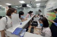 Những chiến sĩ Công an Thủ đô đầu tiên tiêm vaccine phòng dịch Covid-19 