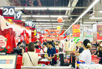 Hà Nội: Người dân lại đổ dồn đi mua lương thực, thực phẩm tích trữ