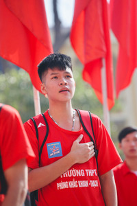 Tưng bừng xuất quân, THPT Phùng Khắc Khoan tự tin bước vào chung kết