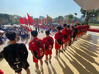 Tưng bừng xuất quân, THPT Phùng Khắc Khoan tự tin bước vào chung kết