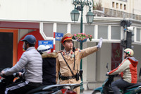 Cảnh sát giao thông Thủ đô tăng cường đảm bảo trật tự an toàn giao thông