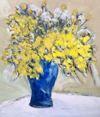 Ngắm các bức họa đẹp mắt, giá cả phải chăng tại phiên đấu giá 