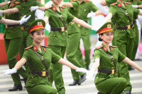 Toàn cảnh các màn trình diễn sôi động tại Nhạc hội Cảnh sát các nước ASEAN+2022