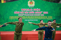 Toàn cảnh các màn trình diễn sôi động tại Nhạc hội Cảnh sát các nước ASEAN+2022