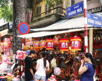 Phố Hàng Mã đón mùa Trung thu