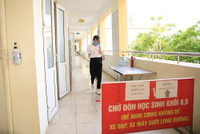 Hà Nội: Diễn tập phòng, chống dịch Covid-19 tại điểm thi