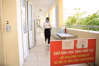 Hà Nội: Diễn tập phòng, chống dịch Covid-19 tại điểm thi