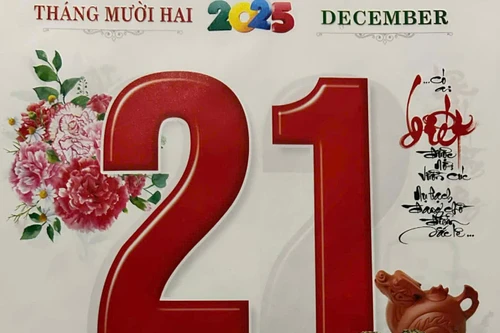Xem lịch âm - Lịch vạn sự hôm nay ngày 21 tháng 12 năm 2025 tốt hay xấu?