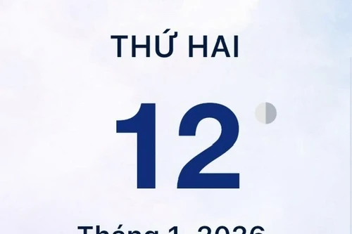 Xem lịch âm - Lịch vạn sự hôm nay ngày 12 tháng 1 năm 2026 tốt hay xấu?