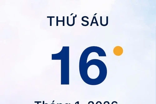 Xem lịch âm - Lịch vạn sự hôm nay ngày 16 tháng 1 năm 2026 tốt hay xấu?