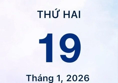 Xem lịch âm - Lịch vạn sự hôm nay ngày 19 tháng 1 năm 2026 tốt hay xấu?