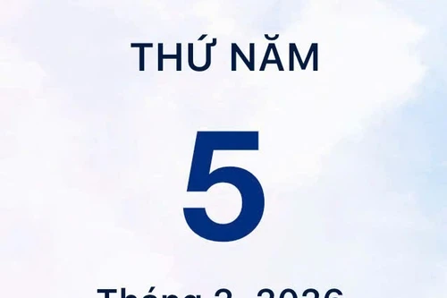 Xem lịch âm - Lịch vạn sự hôm nay ngày 5 tháng 2 năm 2026 tốt hay xấu?