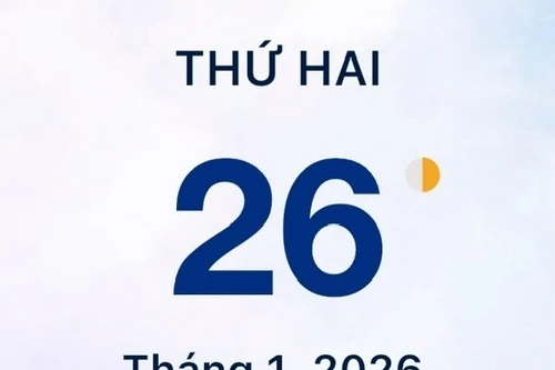 Xem lịch âm - Lịch vạn sự hôm nay ngày 26 tháng 1 năm 2026 tốt hay xấu?