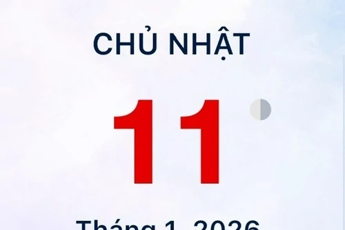 Xem lịch âm - Lịch vạn sự hôm nay ngày 11 tháng 1 năm 2026 tốt hay xấu?