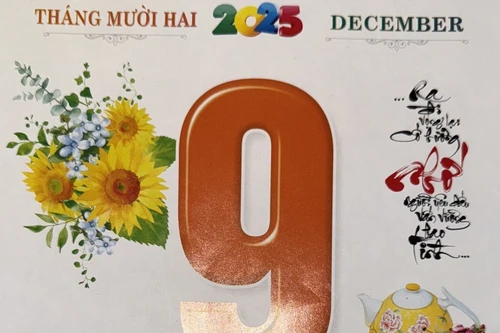 Xem lịch âm - Lịch vạn sự hôm nay ngày 9 tháng 12 năm 2025 tốt hay xấu?